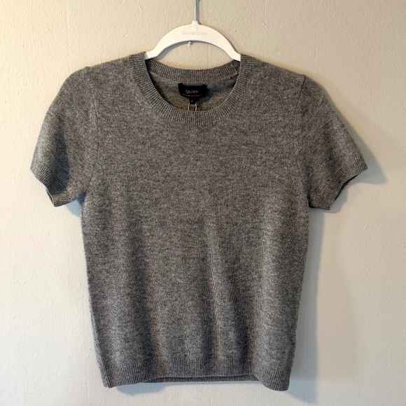 Quince Mongolian Cashmere Tee - Picture 1 of 3